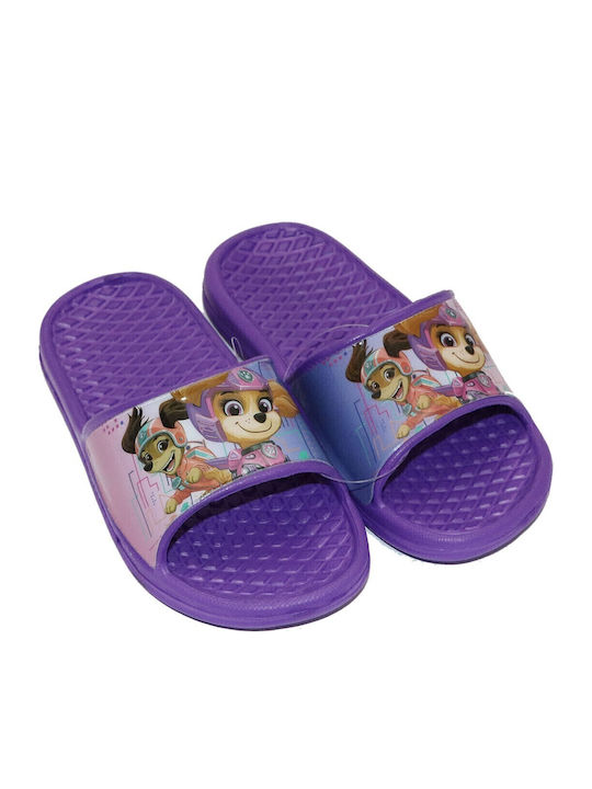 Παιδικές Σαγιονάρες Slides Paw Patrol Μωβ
