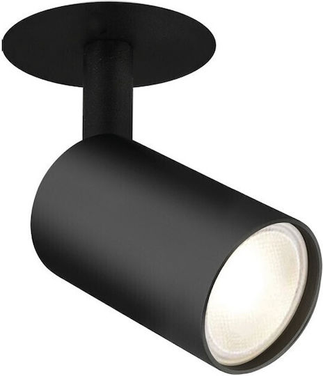 Braytron Einzel Spot mit Fassung GU10 in Schwarz Farbe