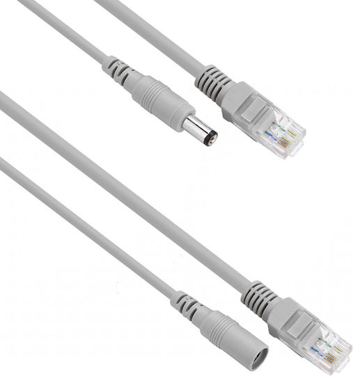 Cablu de conectare pentru sisteme CCTV White 18380