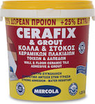 Mercola Cerafix Grout Αρμόστοκος Ακρυλικός 1kg