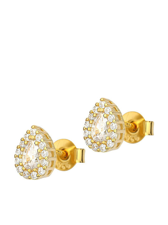 Prince Silvero Earrings made of Silver Gold Pla...