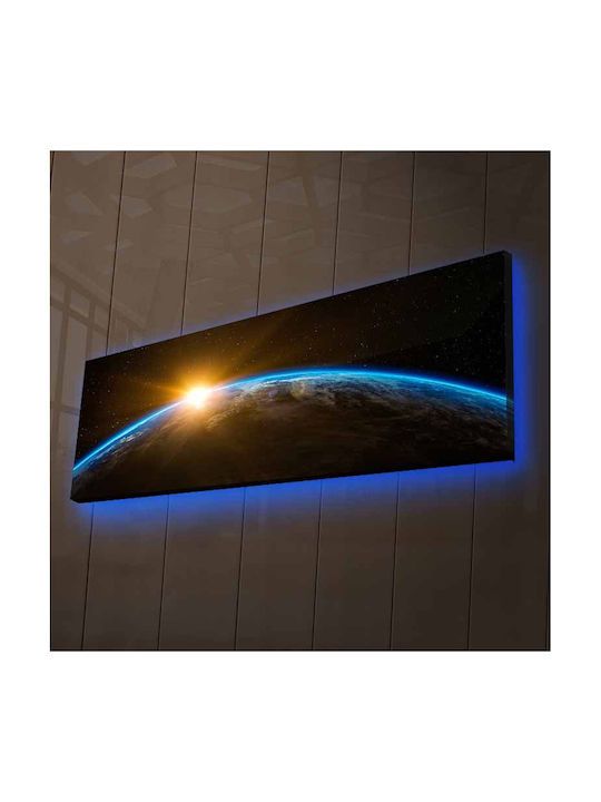 Πίνακας σε Καμβά με LED Φωτισμό 90x90cm