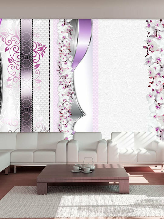 Wall Mural Fabric Lilac L400xW280cm