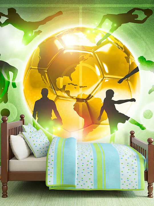 Wall Mural Fabric Green L400xW280cm