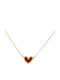 LifeLikes Necklace with design Heart Gold Plated