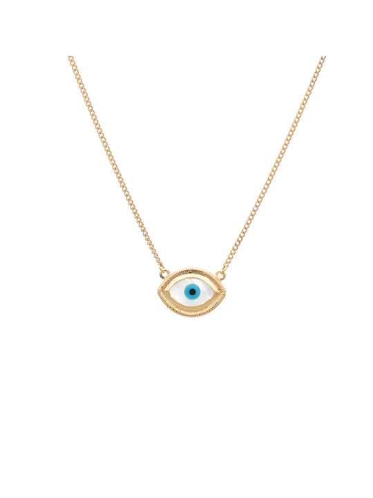 LifeLikes Necklace Eye Gold Plated