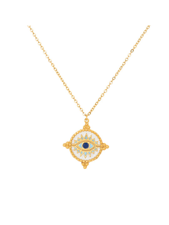 LifeLikes Necklace Eye Gold Plated