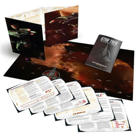 Modiphius Entertainment Star Trek Adventures Kit De Instrumente Pentru Maestrul De Joc Imperiul Klingon