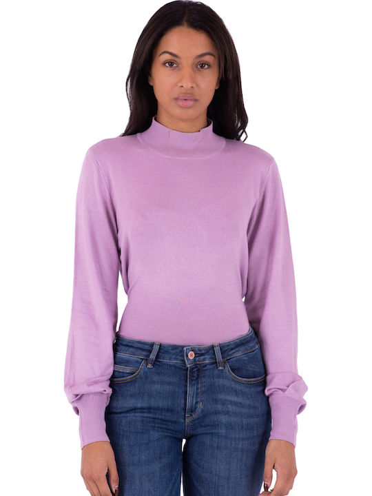 Women's Long Sleeve Sweater Lilacc