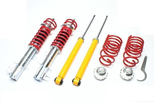 Ta Technix Σετ Αναρτήσεις Ρυθμιζόμενες 4τμχ για Opel Corsa / Adam Fiat Punto / Punto Evo Honda e Alfa Romeo Mito