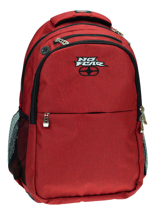 No Fear School Bag Backpack Elementary, Elementary in Red color 30lt