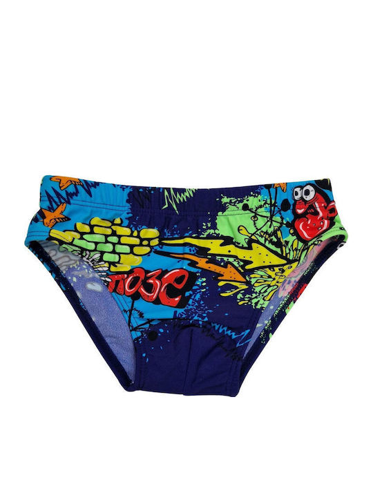 Senses Kids Swimwear Swim Briefs Blue