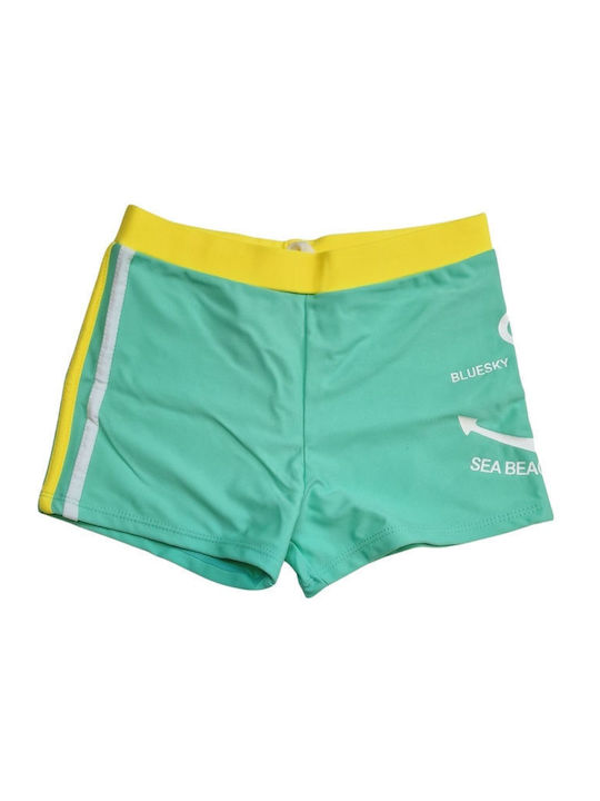 Senses Costum de baie pentru copii Pantaloni scurți de înot Turcoaz