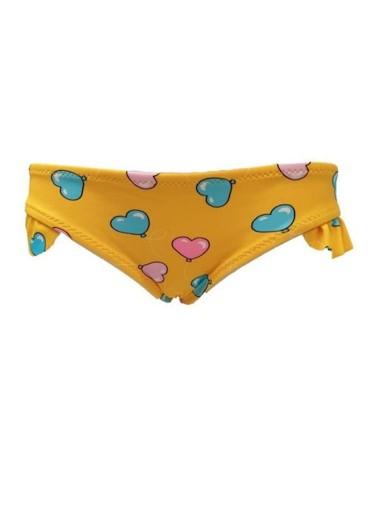 Senses Kids Swimwear Swim Briefs Yellow