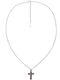 U.S. Polo Assn. Herren Kreuz aus Stahl mit Kette