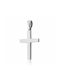 Chrilia White Gold Cross 14K