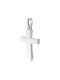 Chrilia White Gold Cross 14K