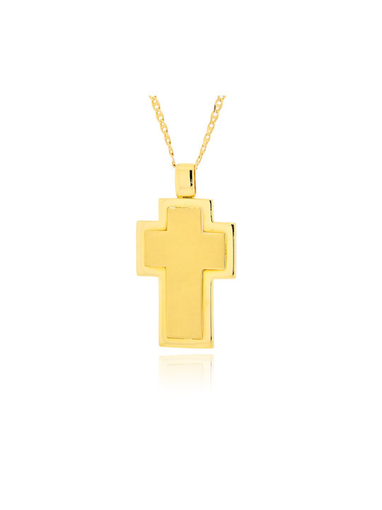 Skaras Jewels Gold Cross 18K