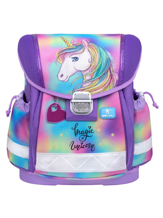 Belmil Rainbow Schulranzen Rucksack Grundschule, Grundschule in Lila Farbe 19Es