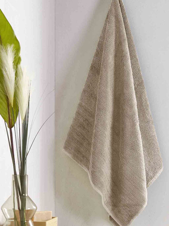 Fieldcrest Badehandtuch Ultra Soft 76x147εκ. Braun