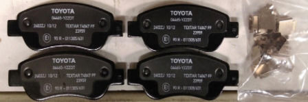 Toyota Σετ Τακάκια για Toyota Aygo