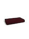 Fieldcrest Bath Towel Ultra Soft 90x180cm. Burgundy