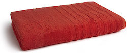 Fieldcrest Bath Towel Ultra Soft 90x180cm. Red