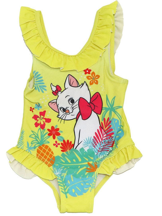 Disney Kids Swimwear One-Piece Yellow