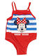 Disney Minnie Mouse Kinder Badeanzug Einteilig Rot