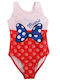 Disney Kids Swimwear One-Piece Red