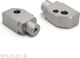 Barracuda Picior de picior Μοτοσυκλέτας în Culoare Silver YF123-21-R
