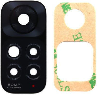 Camera Lens Glass Black for Redmi Note 11S