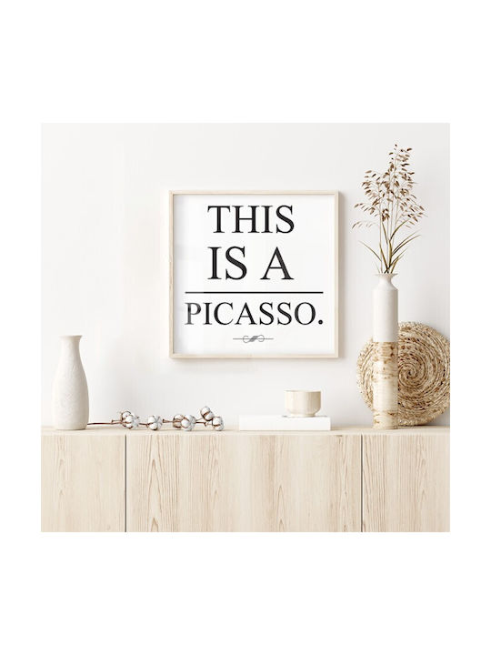 Walls Frame Wooden 80x80cm