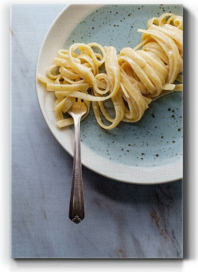 Walls Pasta Plate Painting on Canvas 40x50cm