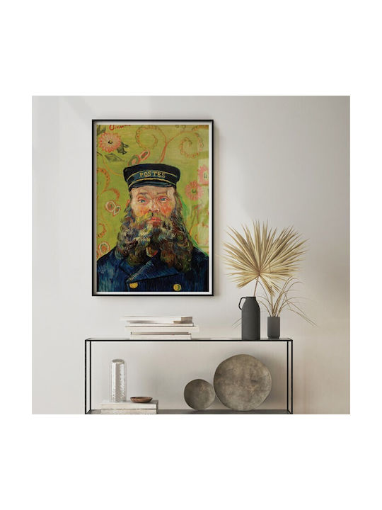 Walls Porträt von Joseph Roulin Rahmen Kopie von Van Gogh Holz 20x30cm