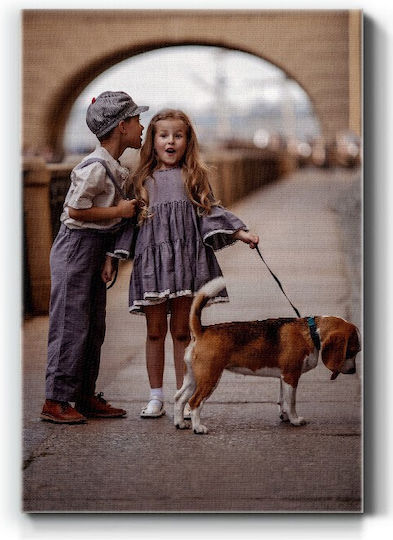 Walls Cute Kids Canvas Painting 40x50cm