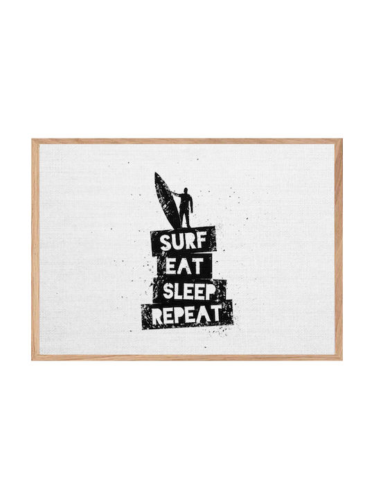 Walls Surf, Eat, Sleep, Repeat Πίνακας σε Καμβά...