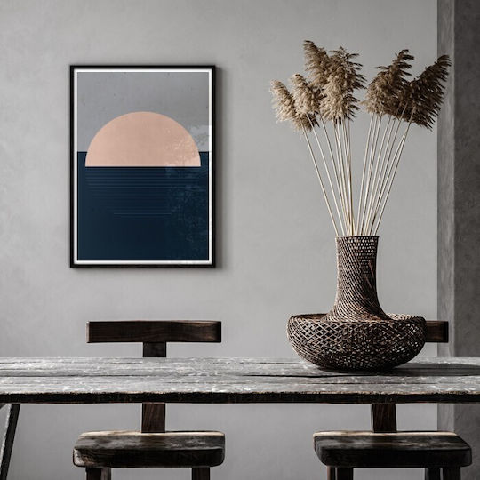 Walls Слънце в Морето Рамка Дърво 50x70см