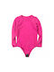 Online Kids Dance Bodysuit Fuchsia