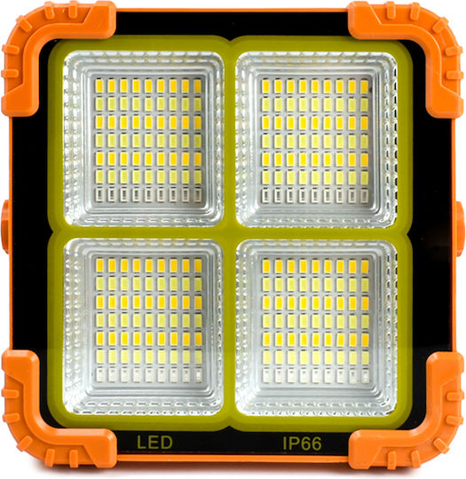 Foyu Wasserdicht Solar LED Flutlicht 120W Kaltweiß 6500K IP66