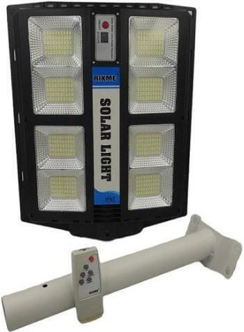 Rixme Proiector Solar LED Etanș 320W Cu Senzor De Mișcare Și Telecomandă IP67