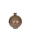 InTheBox Decorative Vase Brown 24x24x28cm