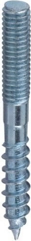 Antrenor Screw Galvanizat cu Diametru M6 și Lungime 50mm 50buc