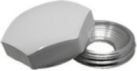 Metalor Τάπα Βίδας με Διάμετρο M14mm Λευκό