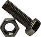 Vidomet Schraube Sechseck Metallisch DIN 931 mit Durchmesser M16 und Länge 220mm