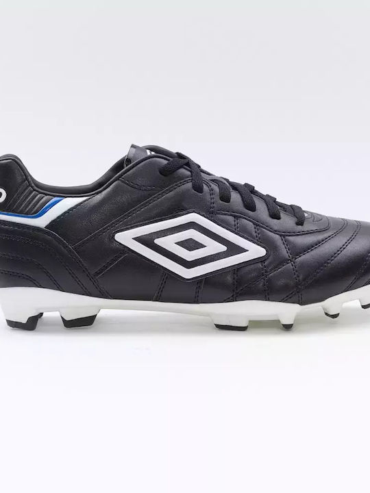 Umbro Speciali FG Χαμηλά Ποδοσφαιρικά Παπούτσια με Τάπες Μαύρα