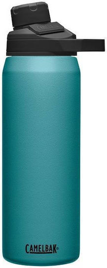 Camelbak Chute Mag Μπουκάλι Θερμός Ανοξείδωτο BPA Free 600ml Lagoon Blue