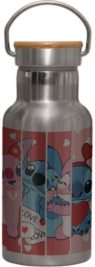 Koupakoupa Stainless Steel Thermos Bottle 350ml Silver