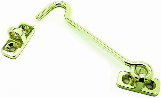 Metalor Γάντζος Πόρτας 120mm Χρυσός