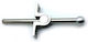 Cleverlok Türgriff 100mm Silber